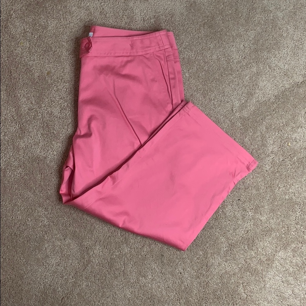 Coral Crop pants